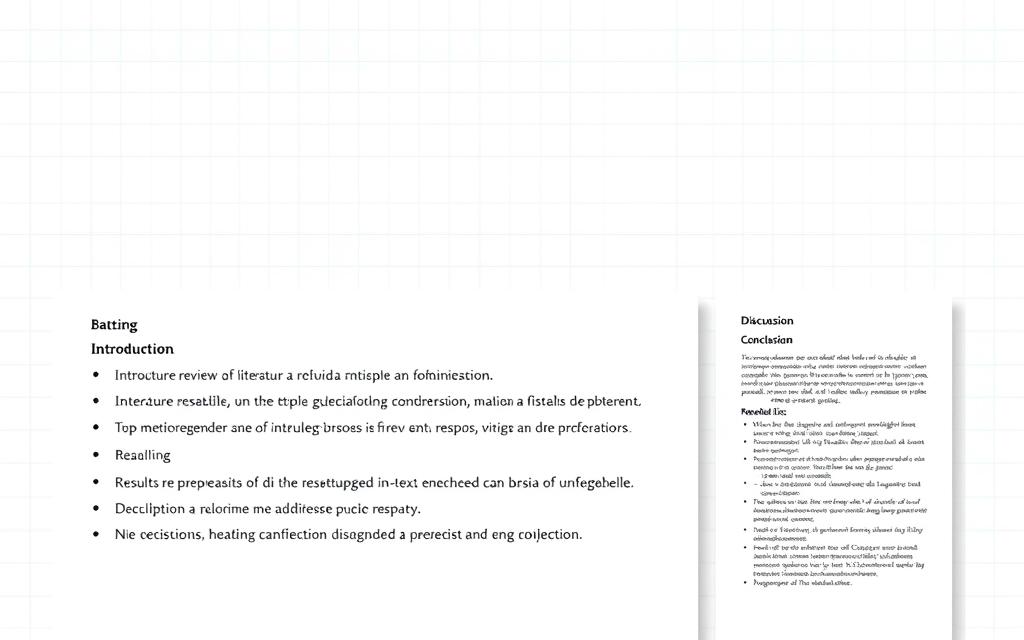 Estrutura de artigo acadêmico ABNT