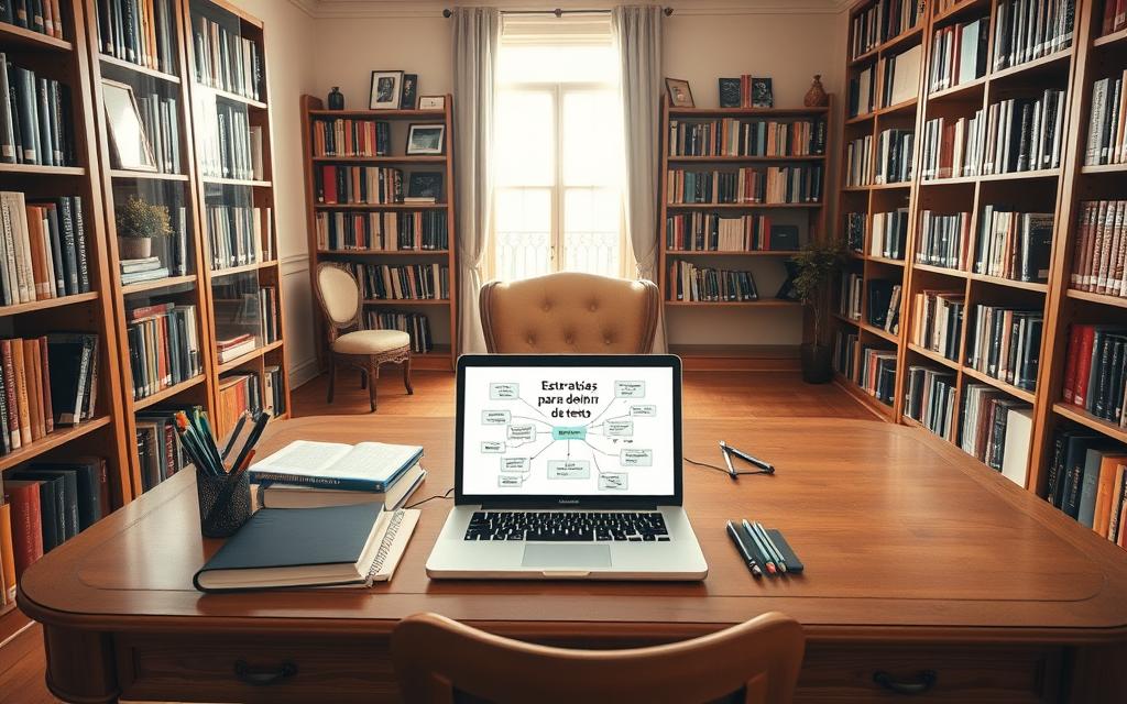 estratégias para definir tema de texto