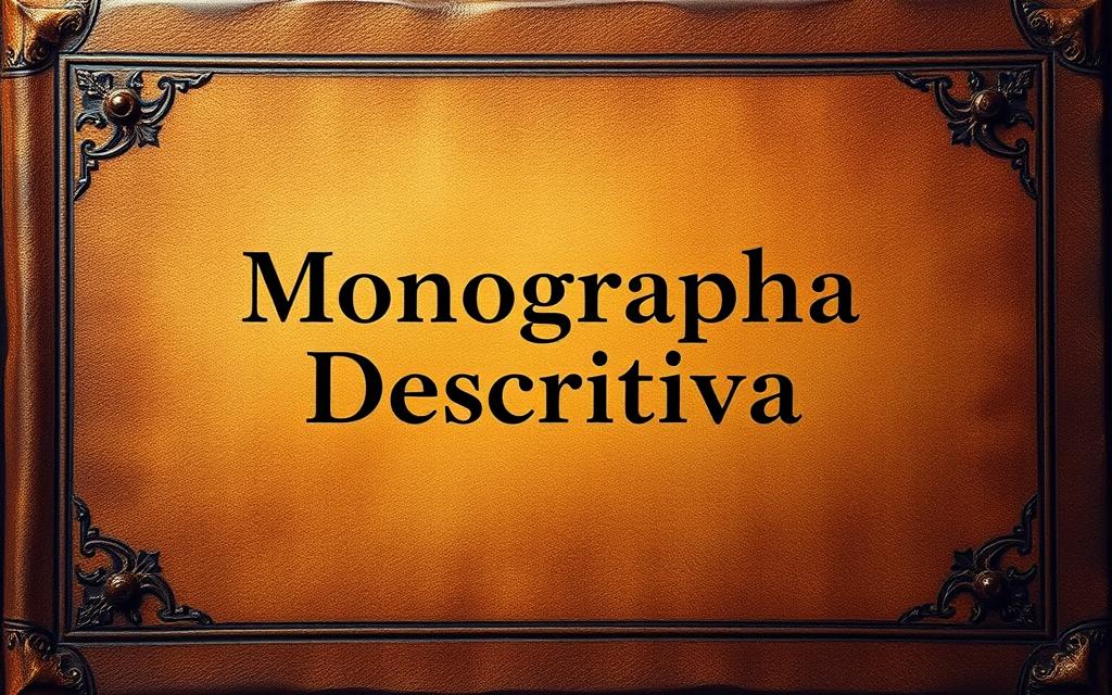 Monografia Descritiva