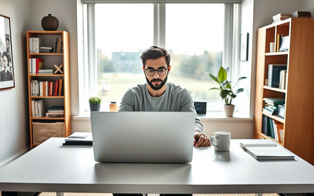 ambiente de trabalho produtivo
