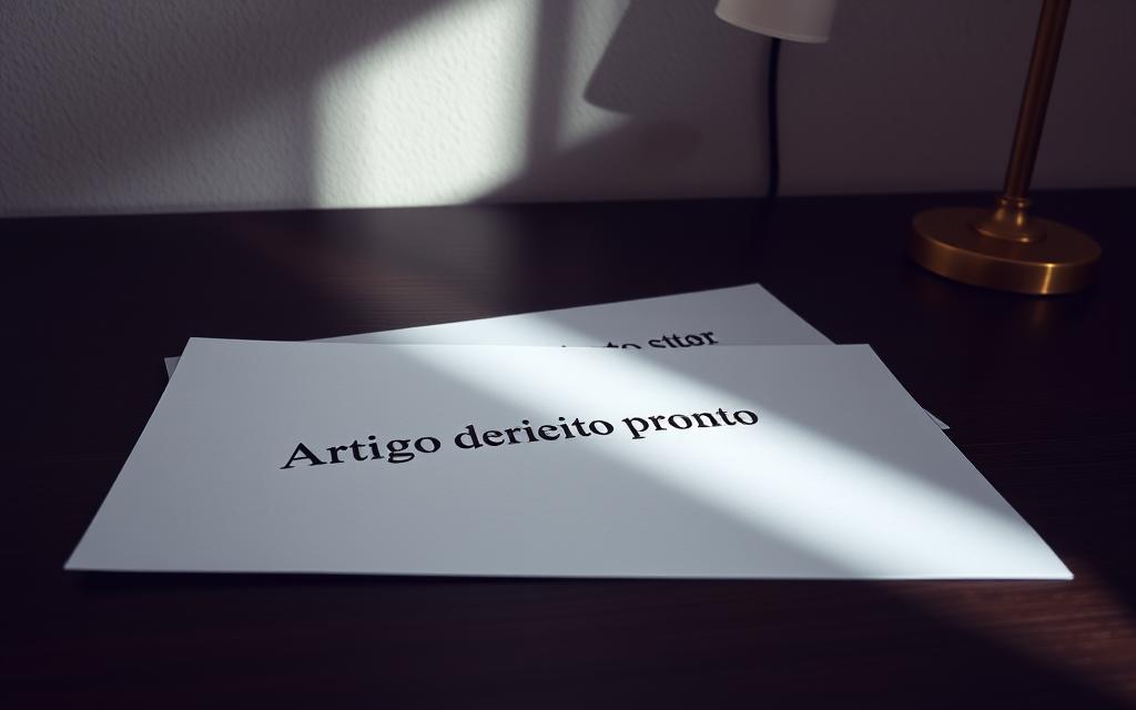 artigo direito pronto