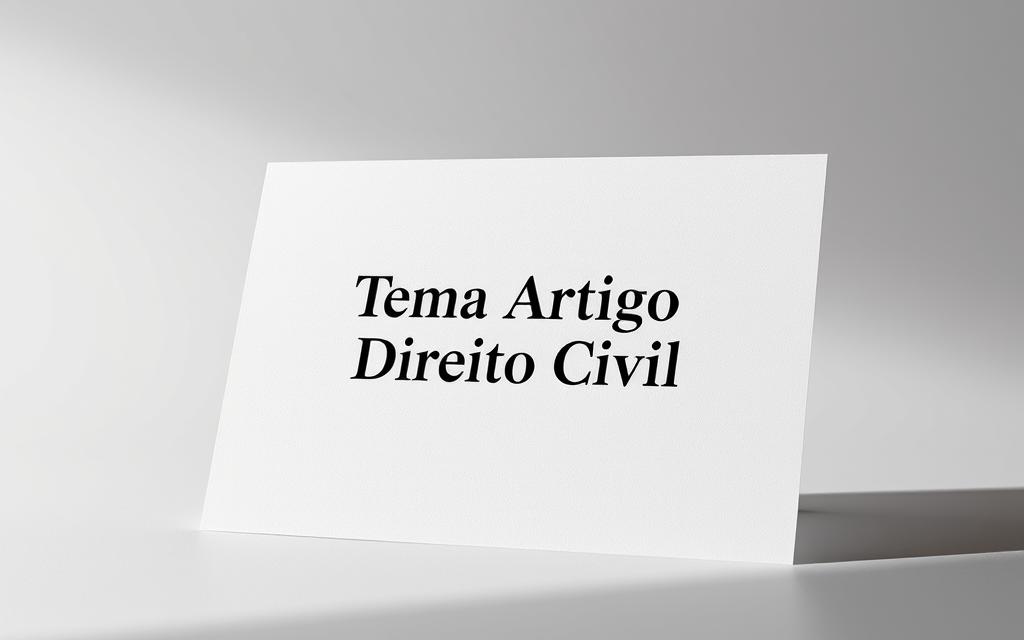 conclusão artigo direito