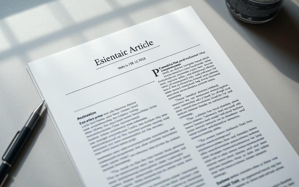 estrutura artigo científico