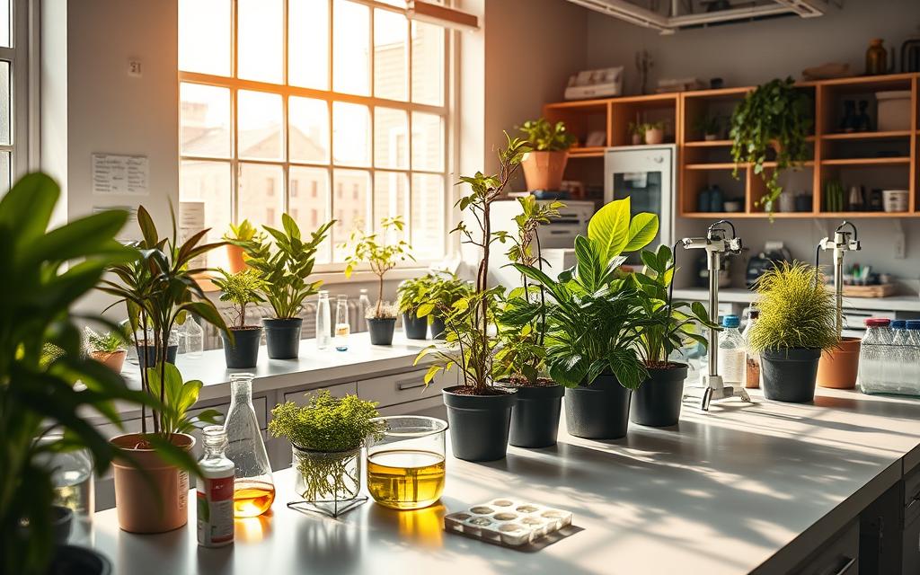 experimentos com plantas