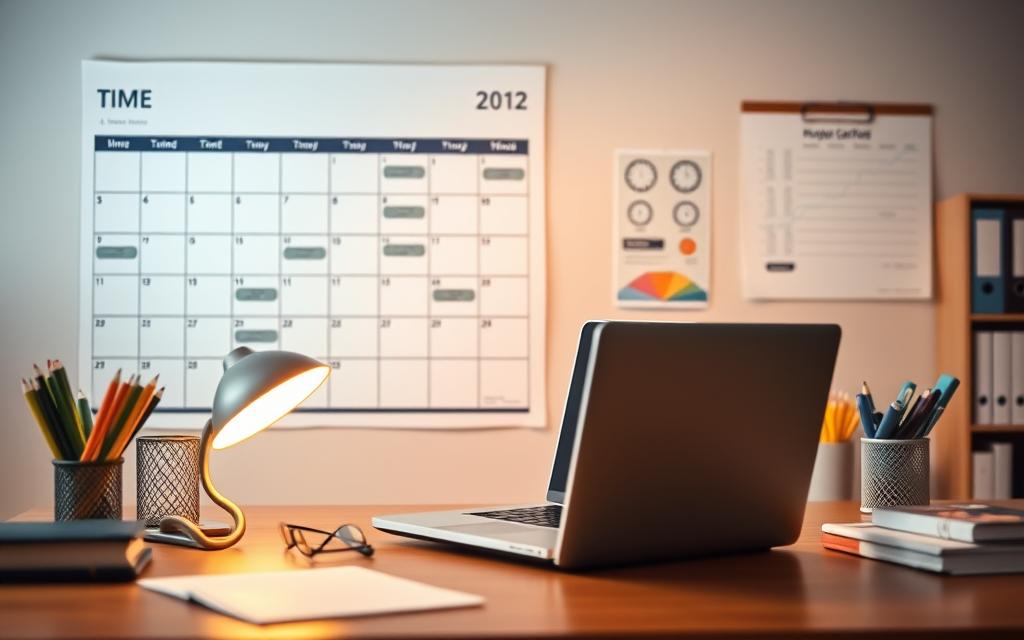 planejamento de tempo e recursos