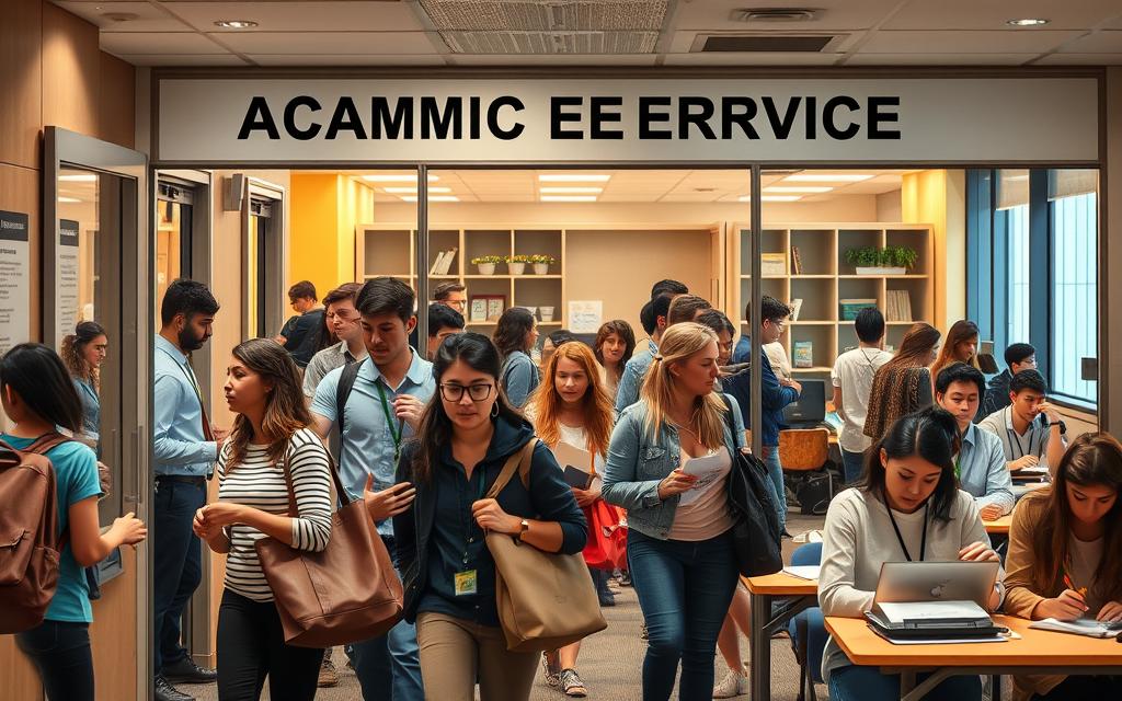 serviço de socorro acadêmico
