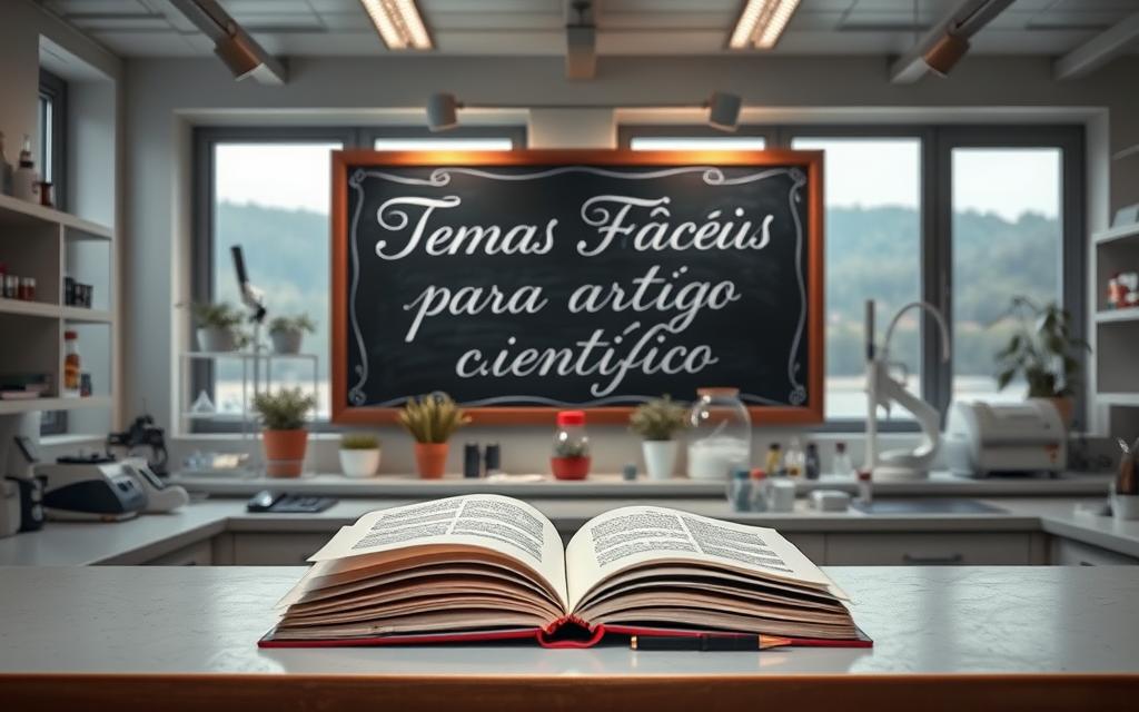 temas fáceis para artigo científico