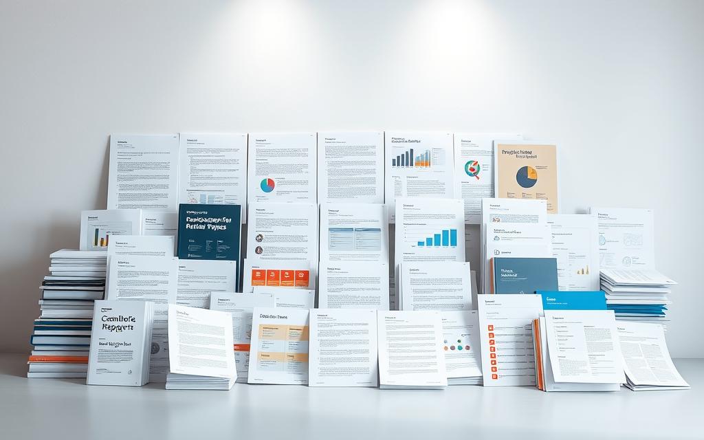 tipos de trabalhos prontos